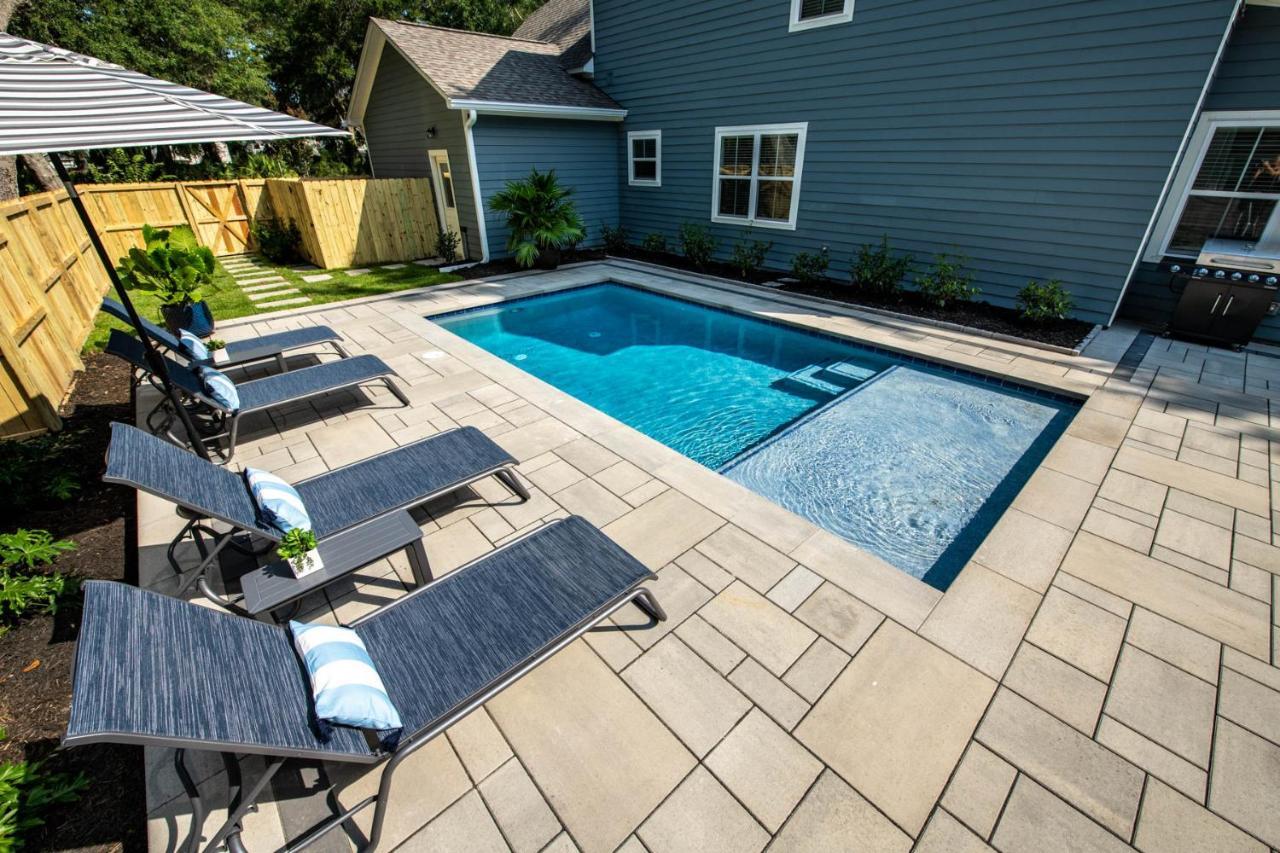 Luxury Beach House W/ Backyard Oasis. Heated Pool. Hilton Head Island Exteriör bild